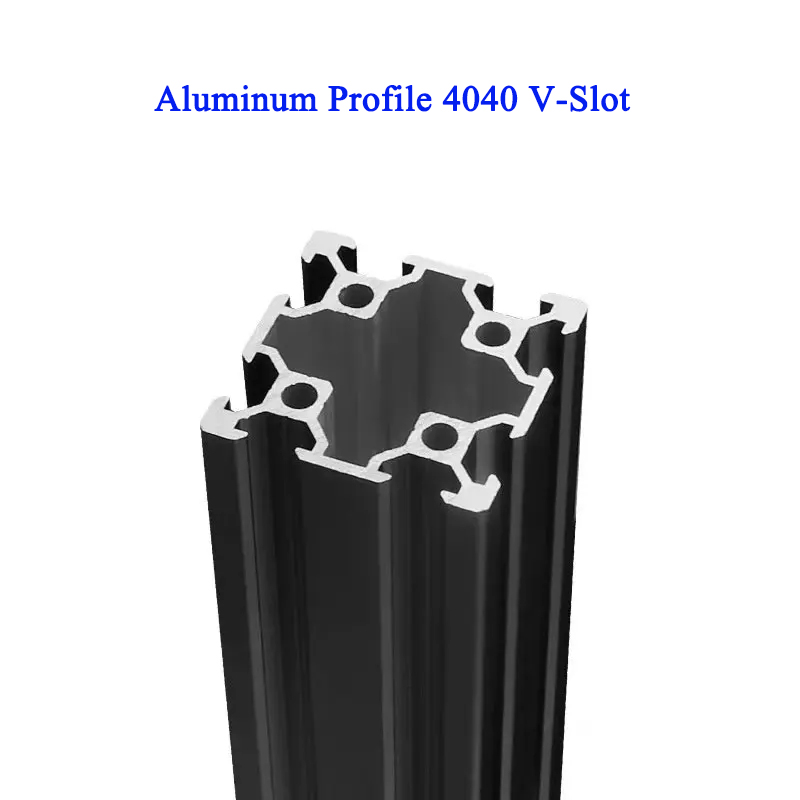 3D Printer Enclosure Frame - 1PCS 4040 V-slot 4040V Black Anodic