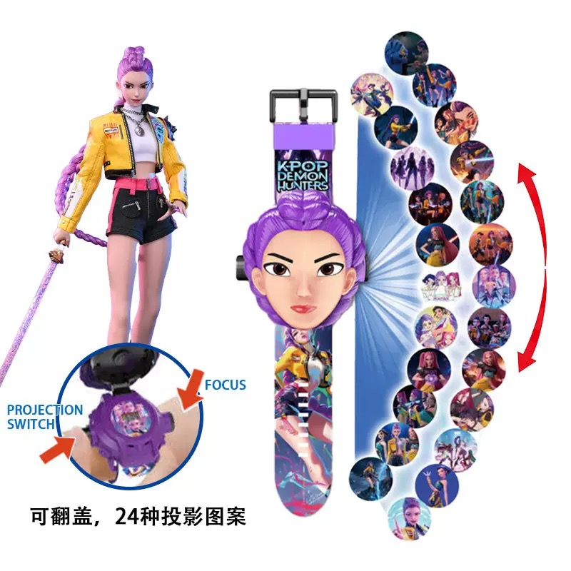 3D Printing Watch - New Anime 24 Pattern 3D Projection