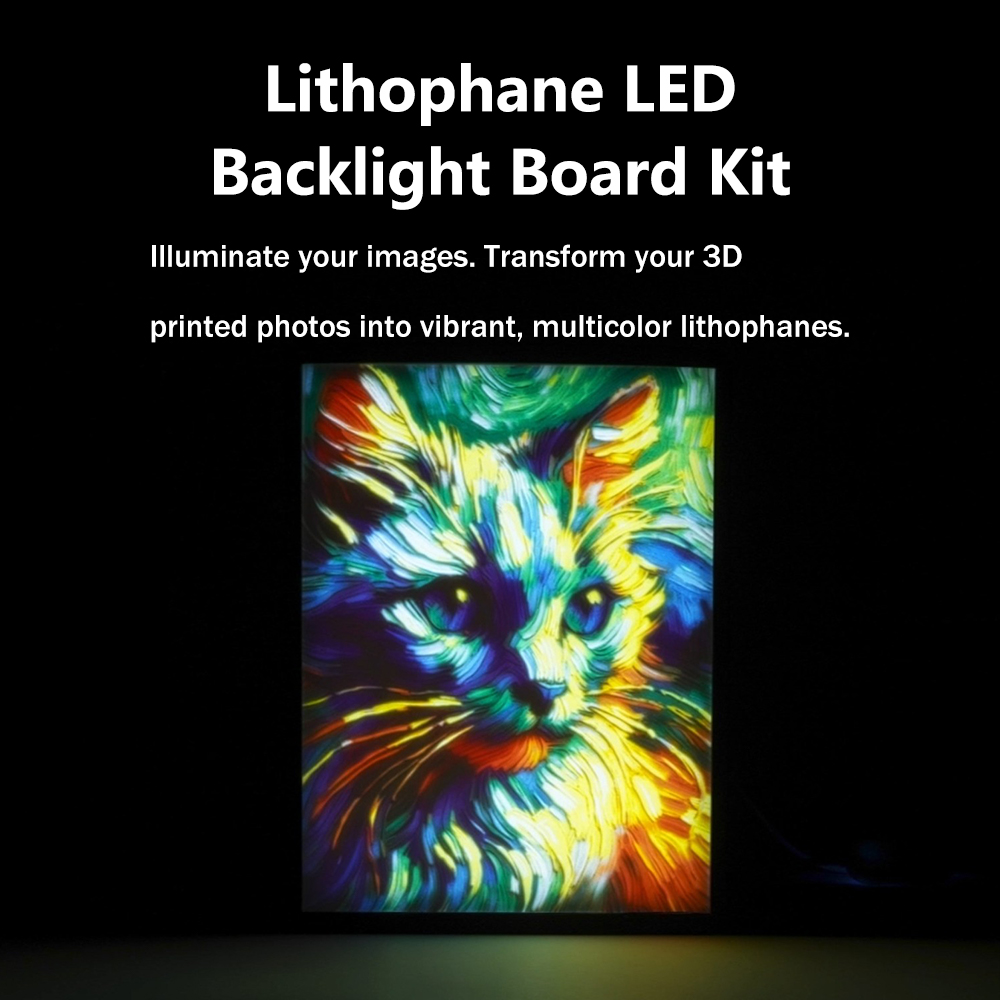 KC010 Lithophane CMYK PLAFilam - 3D Printer Enclosure Frame review and price