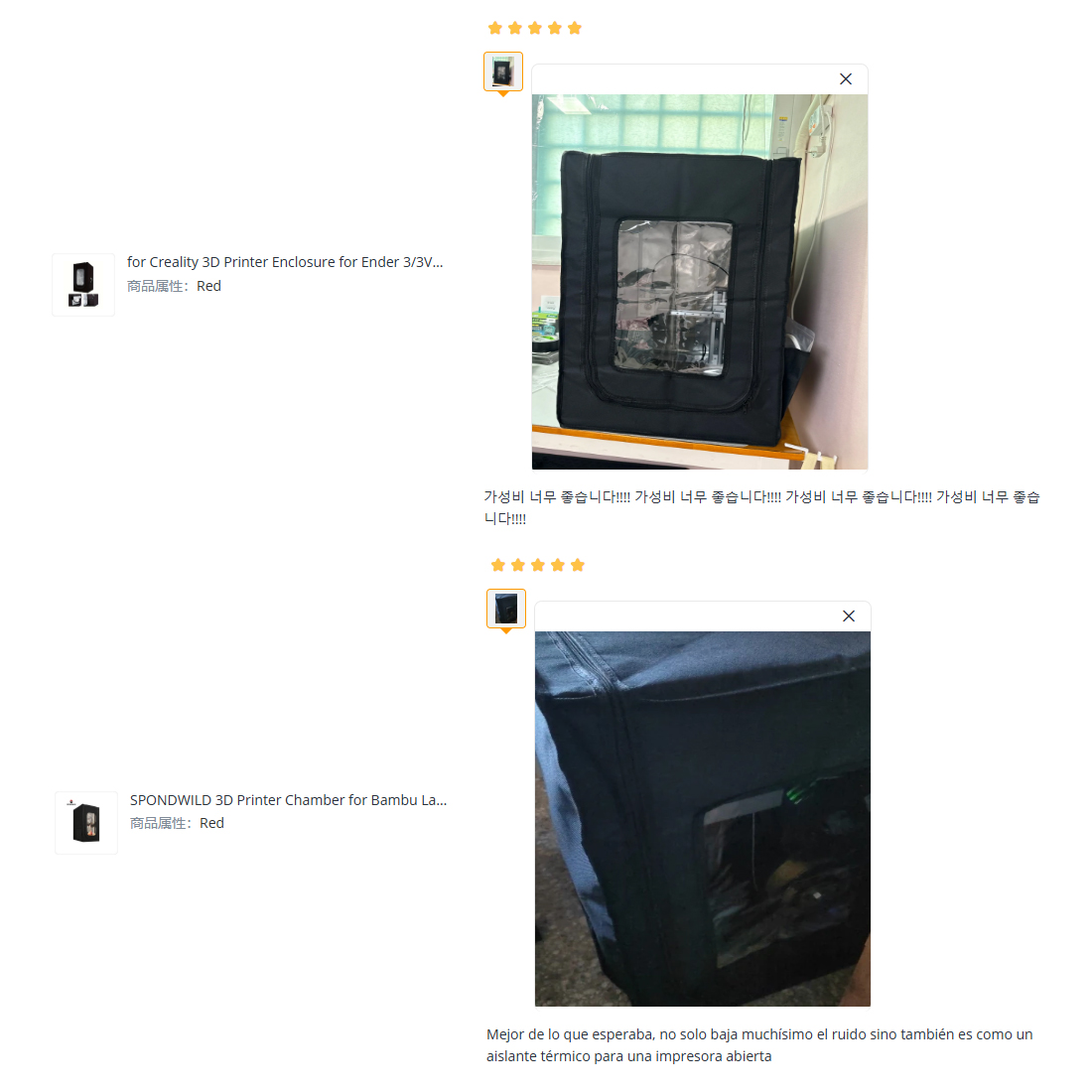 SPONDWILD 3D Printer Chamber f - 3D Printer Enclosure Frame review and price