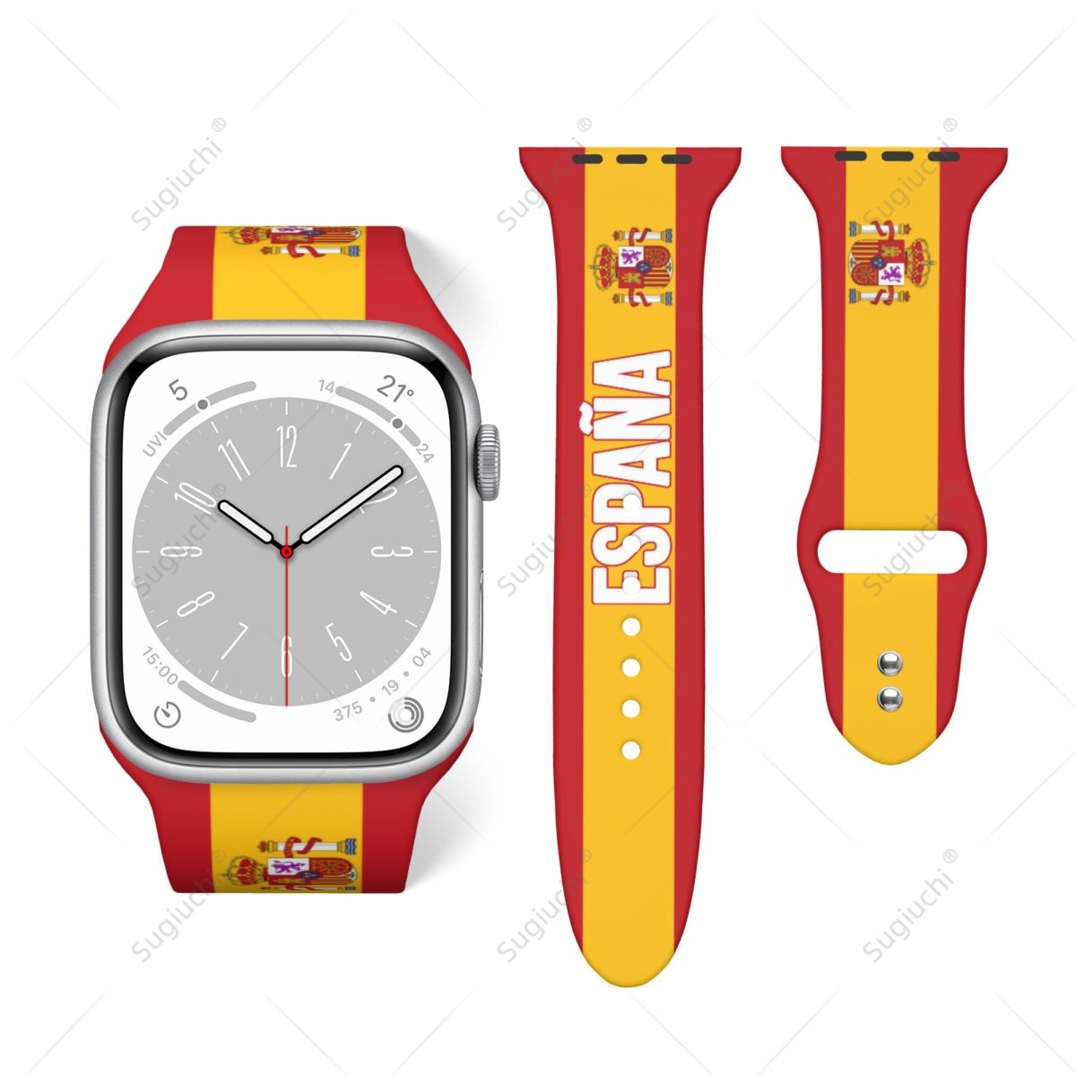 Unisex Spain Flag 3D Printing  - 3D Printing Watch review and price