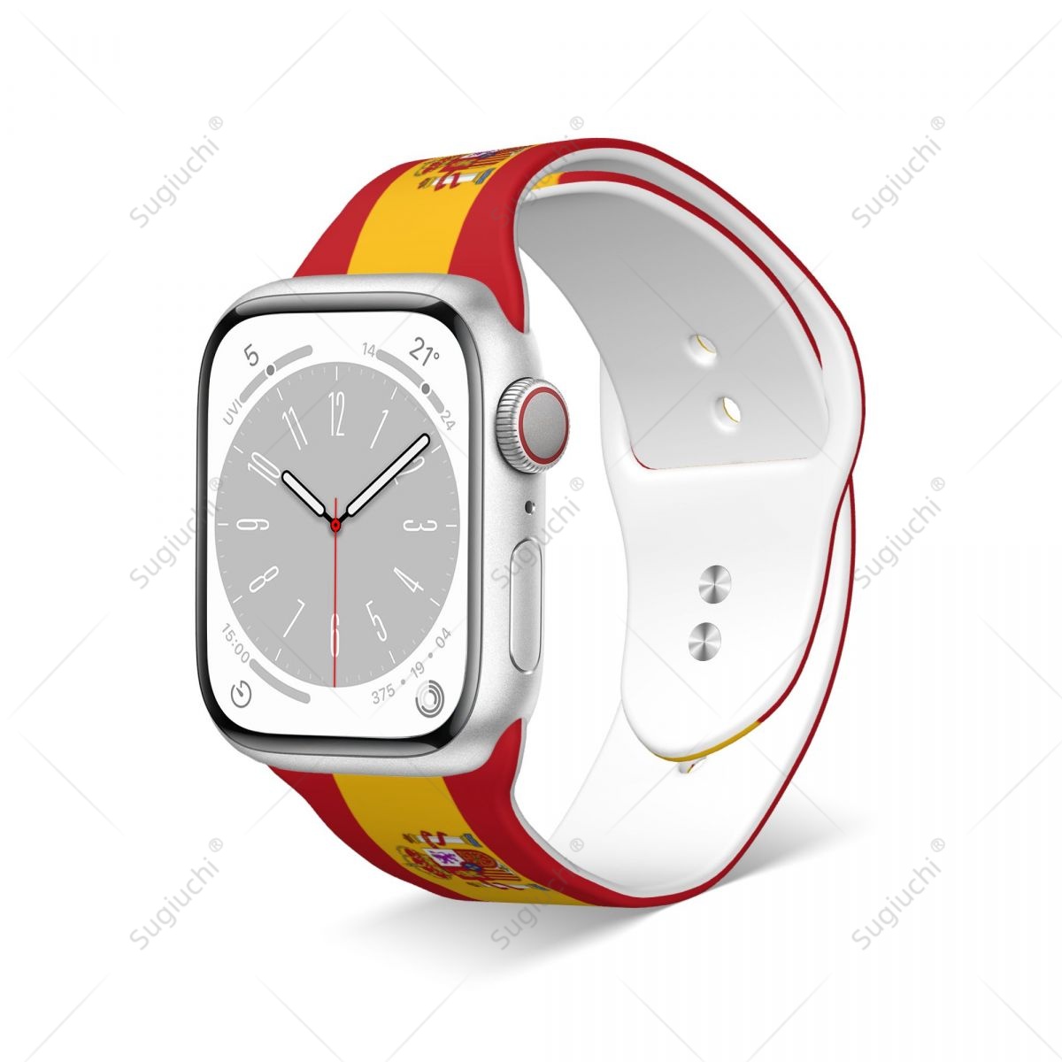Unisex Spain Flag 3D Printing  - 3D Printing Watch review and price