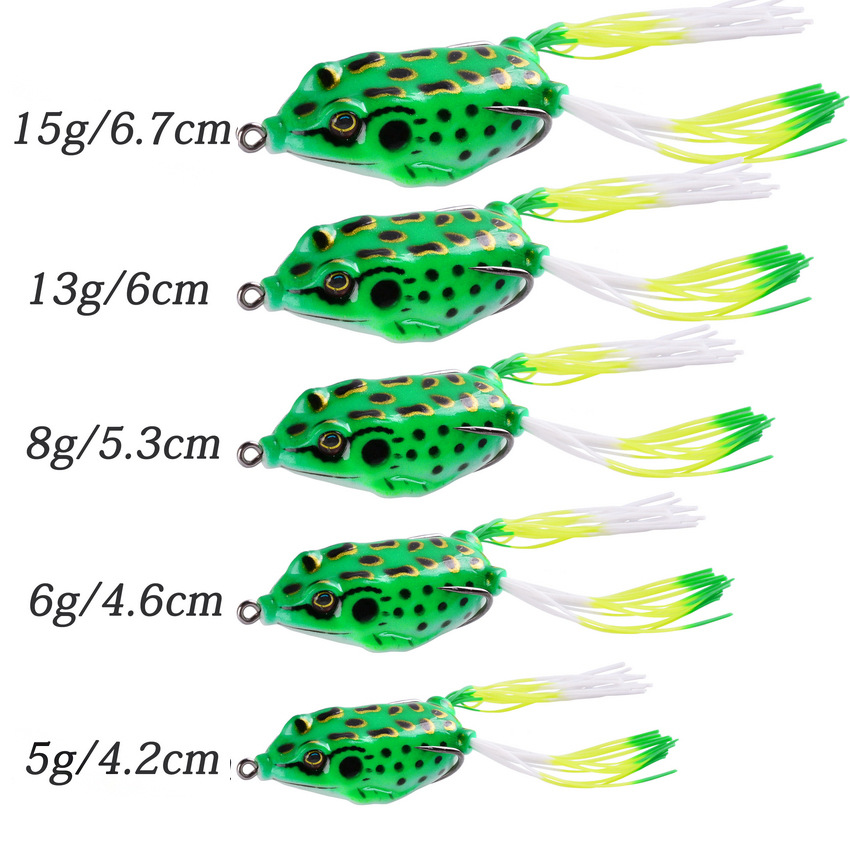 1 Pcs 5G 8G 15G Frog Lure Soft - 3D Printing Lure review and price