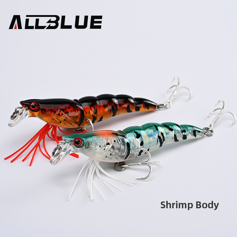 ALLBLUE 3D Flash Shrimp 70mm 7 - 3D Printing Lure review and price