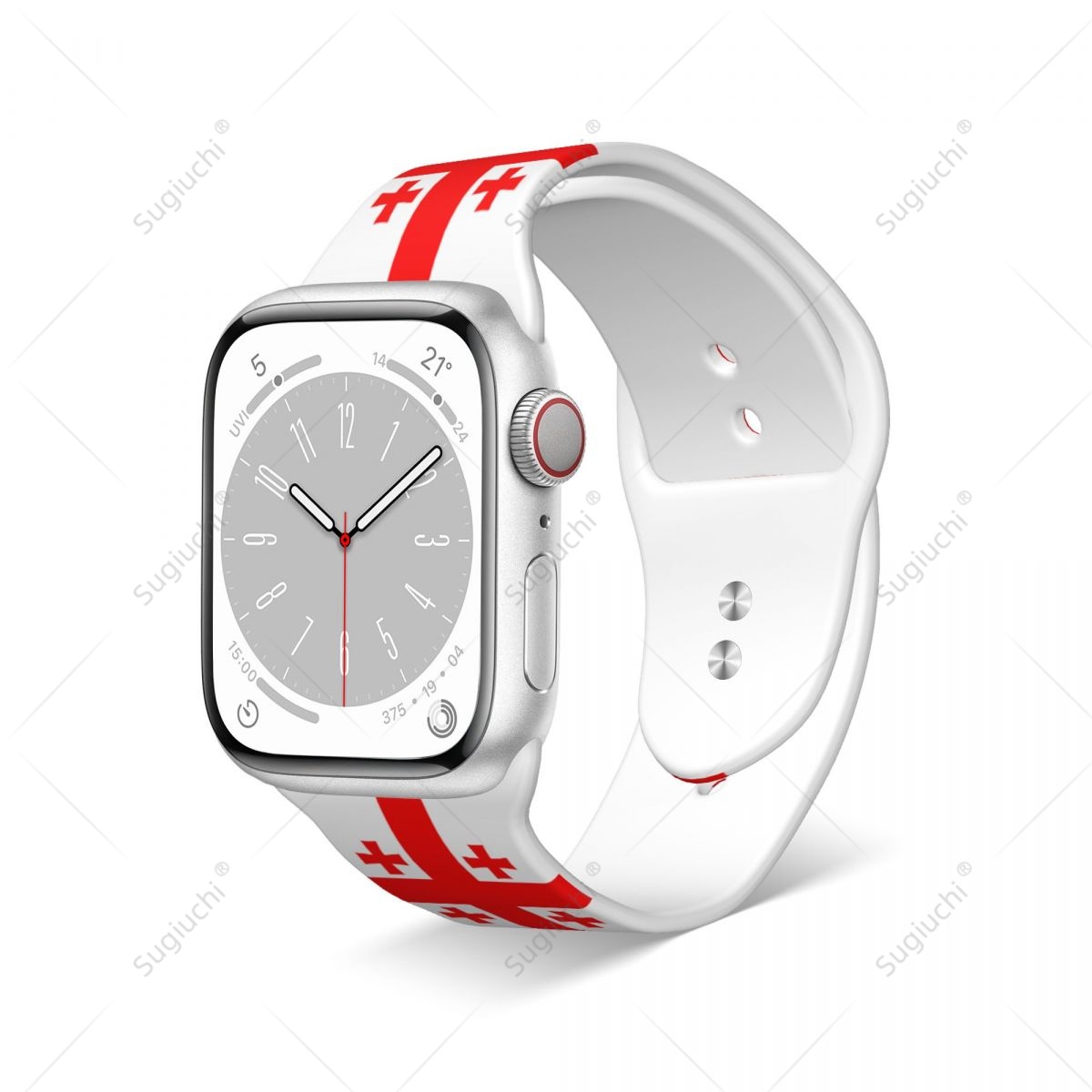 Unisex Georgia Flag 3D Printin - 3D Printing Watch review and price