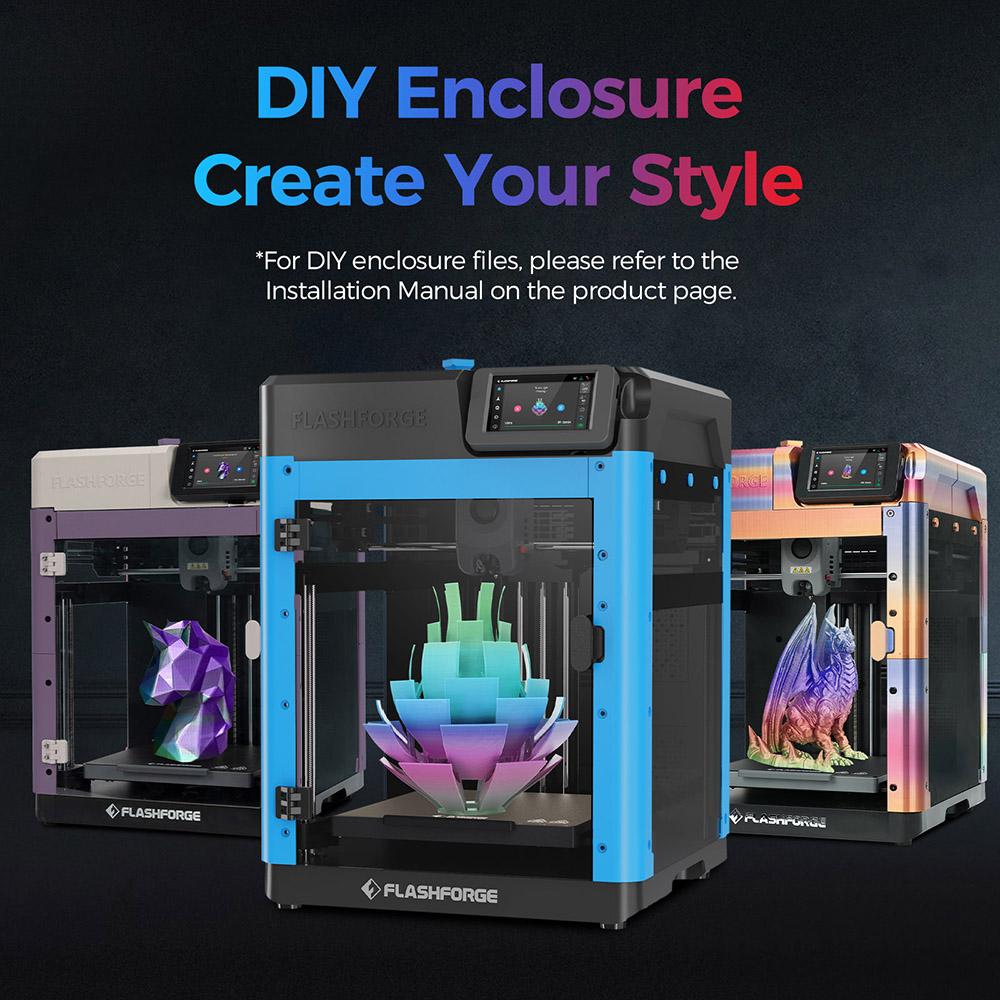 FLASHFORGE Enclosure Panel Kit - 3D Printer Enclosure Frame review and price