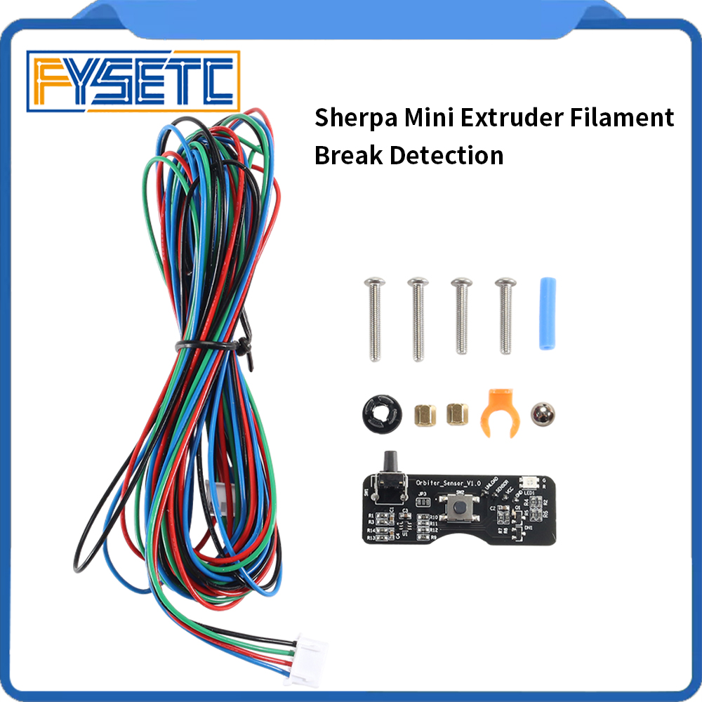 FYSETC Sherpa Mini Extruder 3D - Filament Runout Sensor review and price