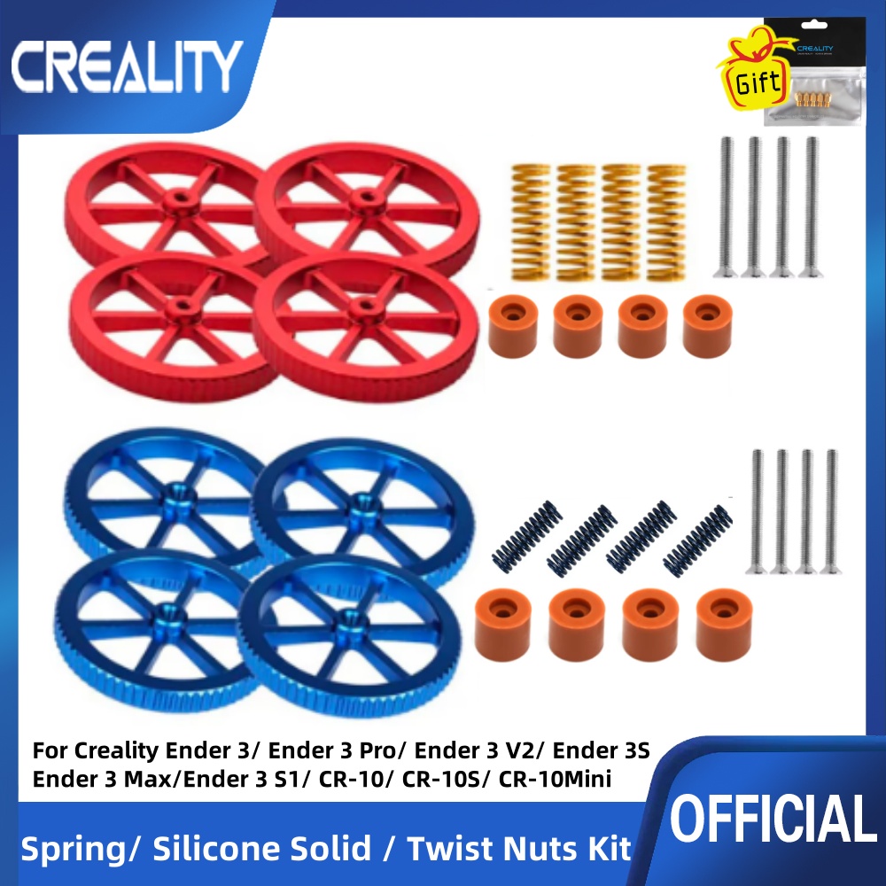4PCS Upgrade Aluminum Hand Twi - 3D Printer Bed Spring review and price