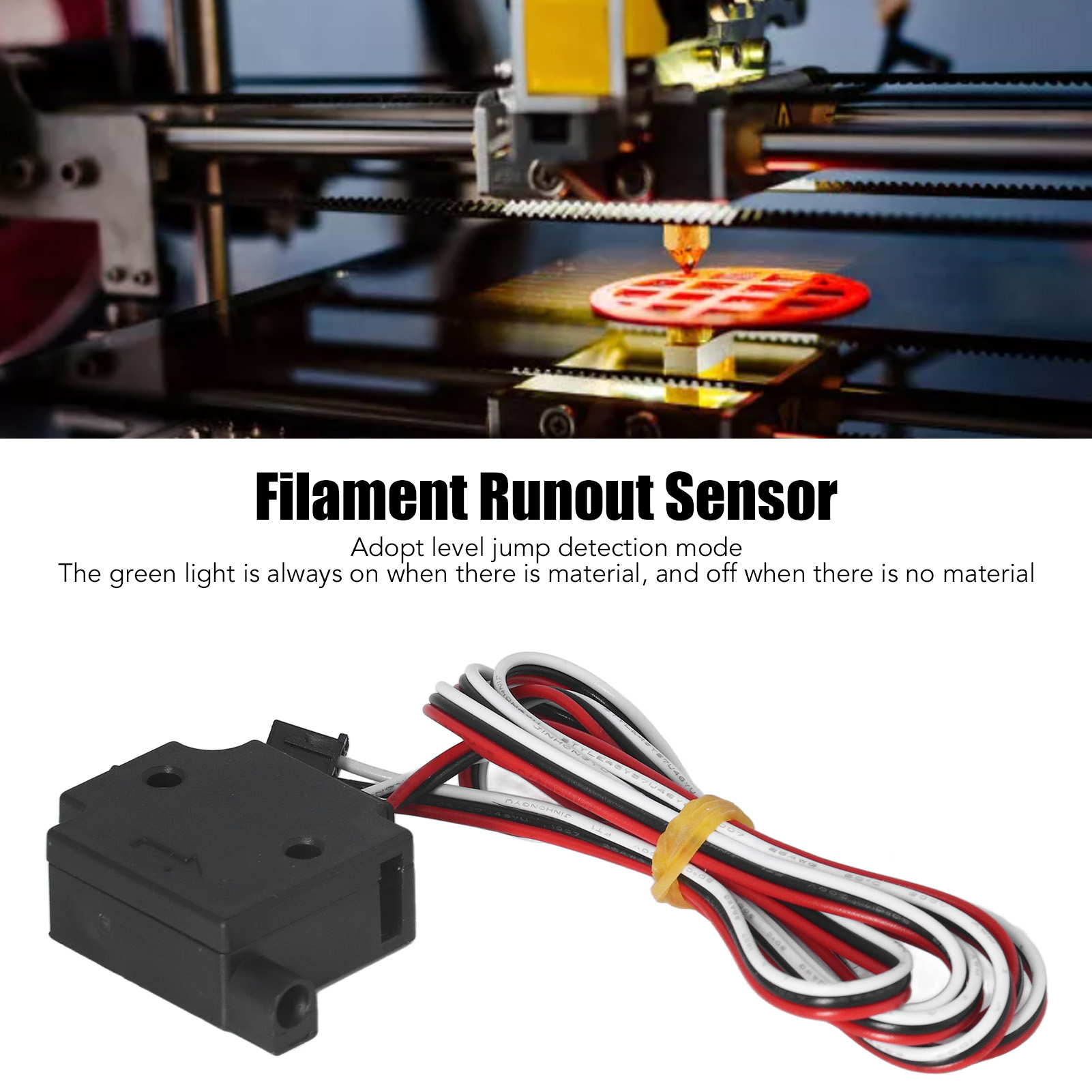 3D Printer Break Detection  3D - Filament Runout Sensor review and price
