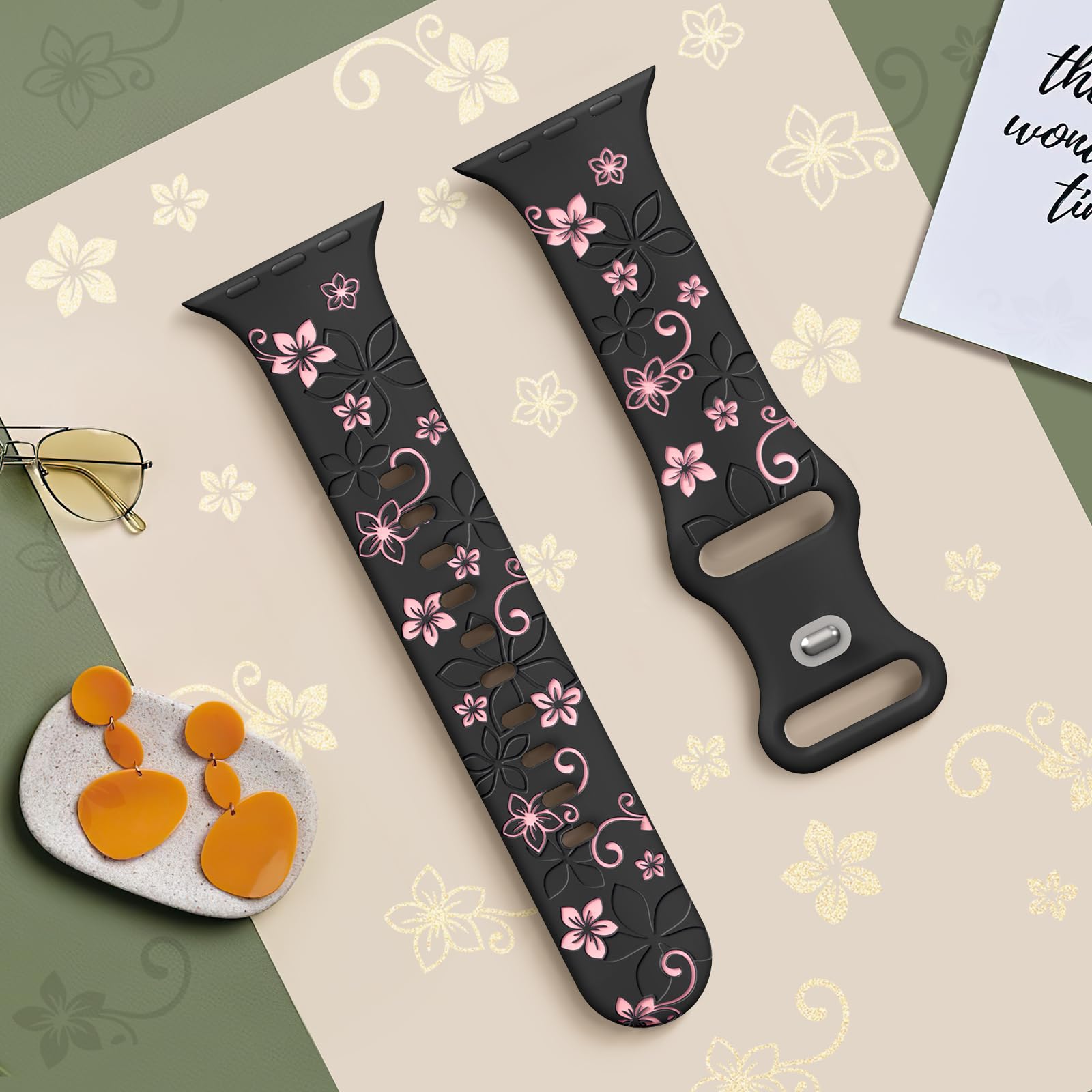Engraved Strap For Apple Watch - 3D Printing Watch review and price