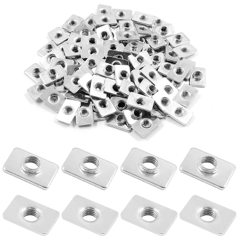 100pcs Flat Sliding T-Slot Nut - 3D Printer Enclosure Frame review and price