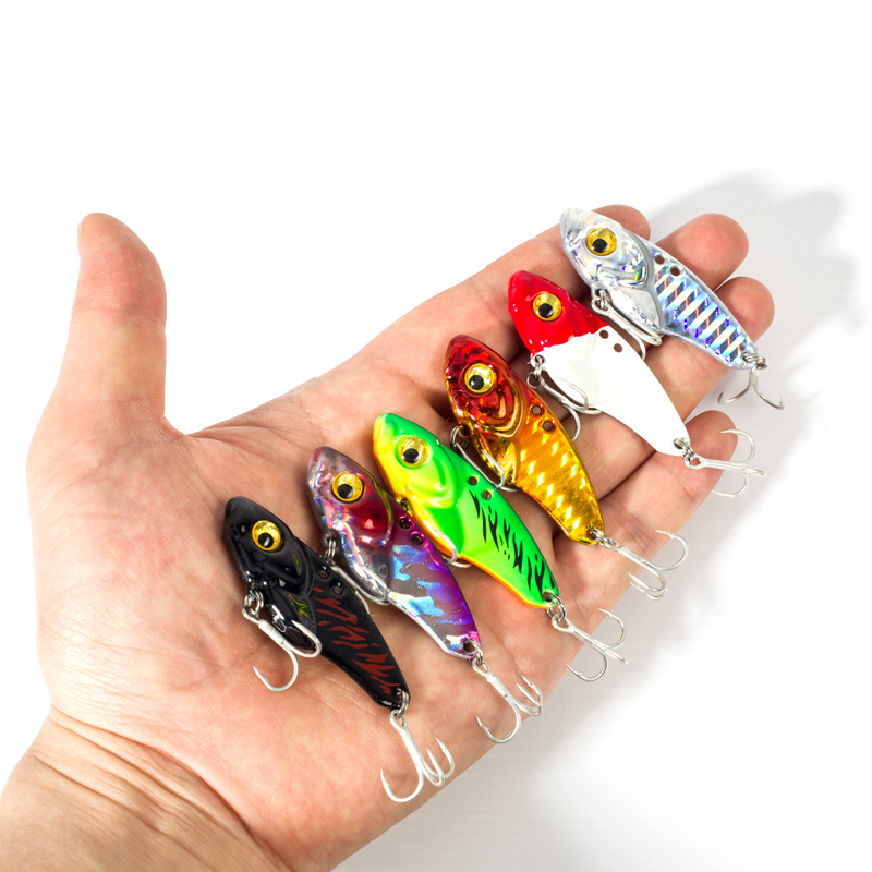 6PCS Metal VIB Lure 5g 7g 10g  - 3D Printing Lure review and price