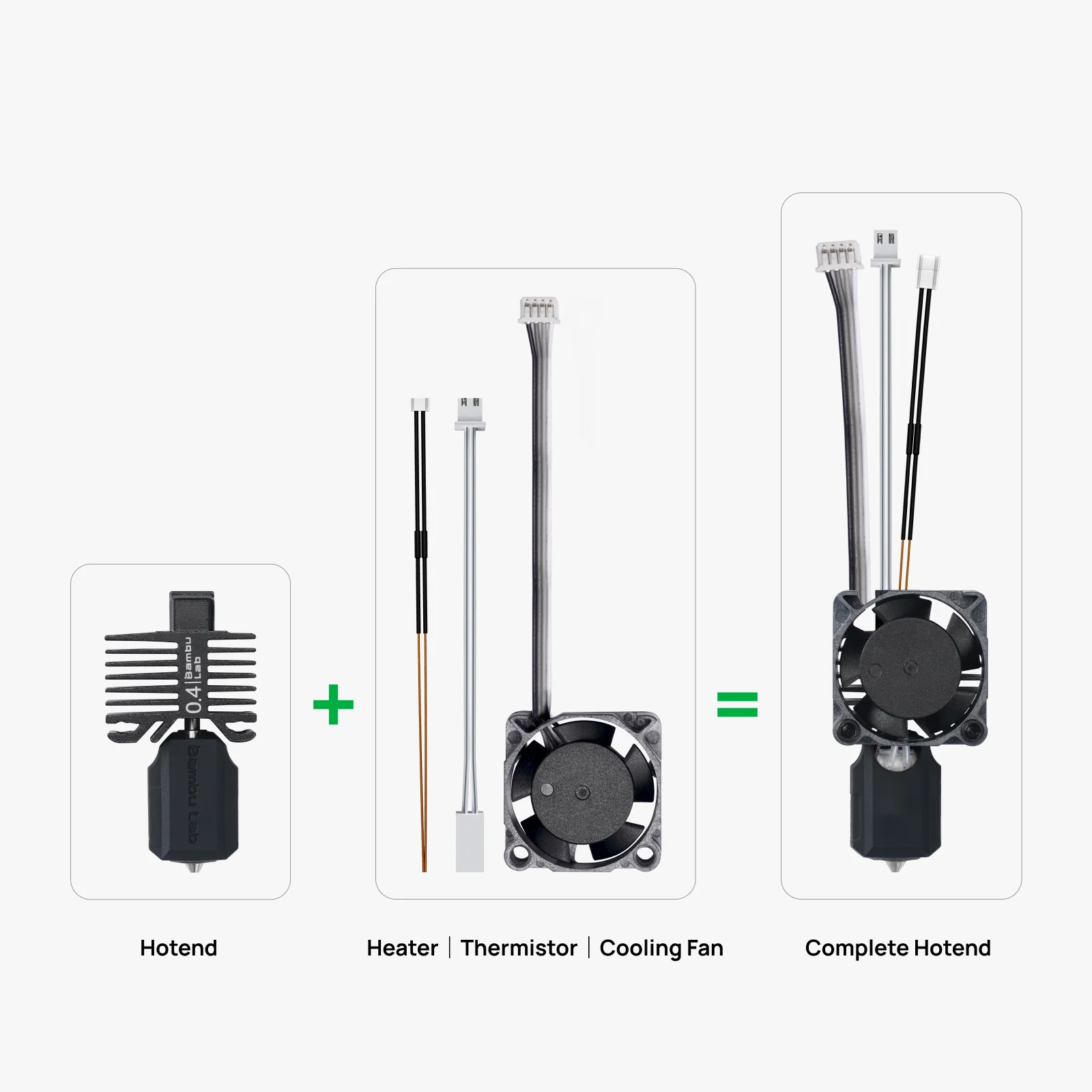Hotend for BambuLab X1C/P1P/P1 - 3D Printing Bambu Lab A1 review and price