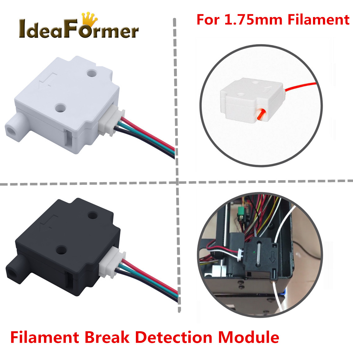 Filament Breakage Detection Mo - Filament Runout Sensor review and price