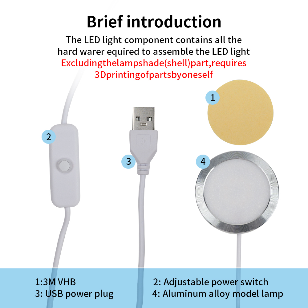 For Bambu Lab Led Lamp Kit 001 - 3D Printing Bambu Lab A1 review and price