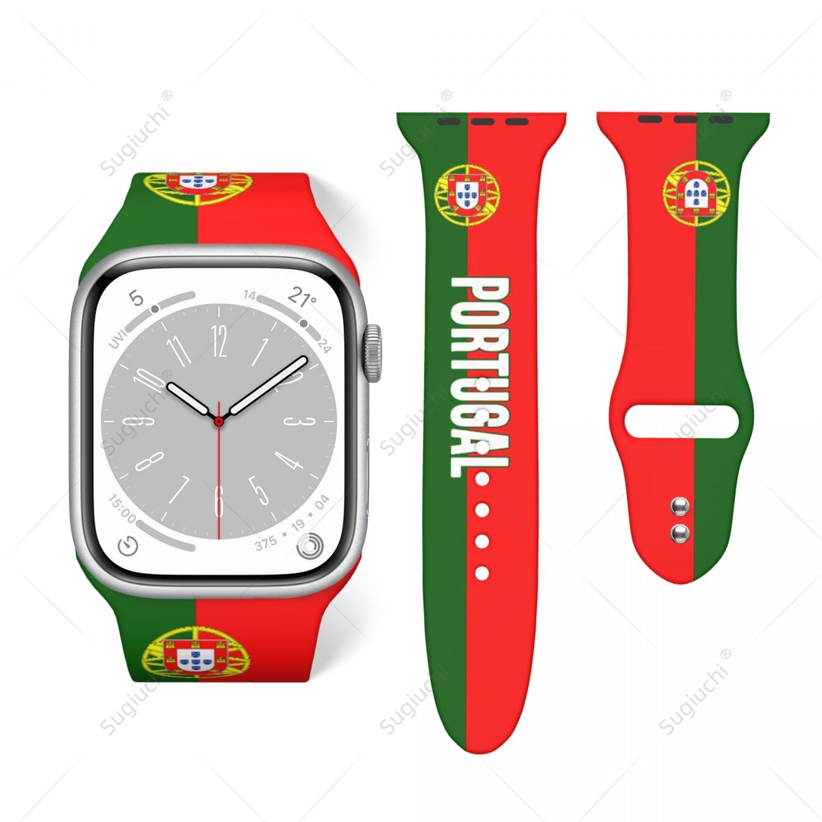 Unisex Portugal Flag 3D Printi - 3D Printing Watch review and price