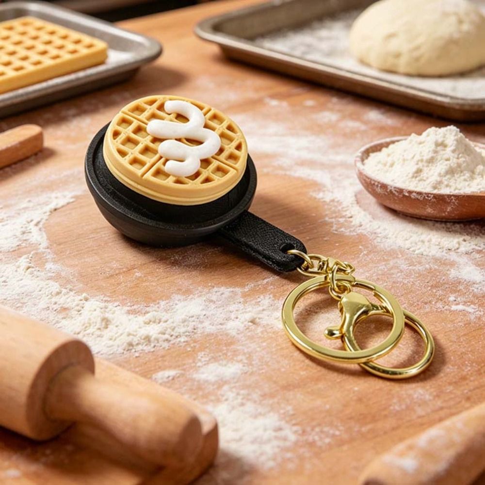 Rabbit cake Waffle Cake Keycha - 3D Printing Rabbit review and price