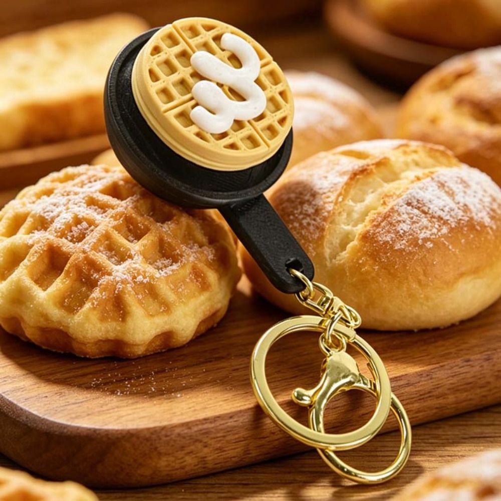 Rabbit cake Waffle Cake Keycha - 3D Printing Rabbit review and price