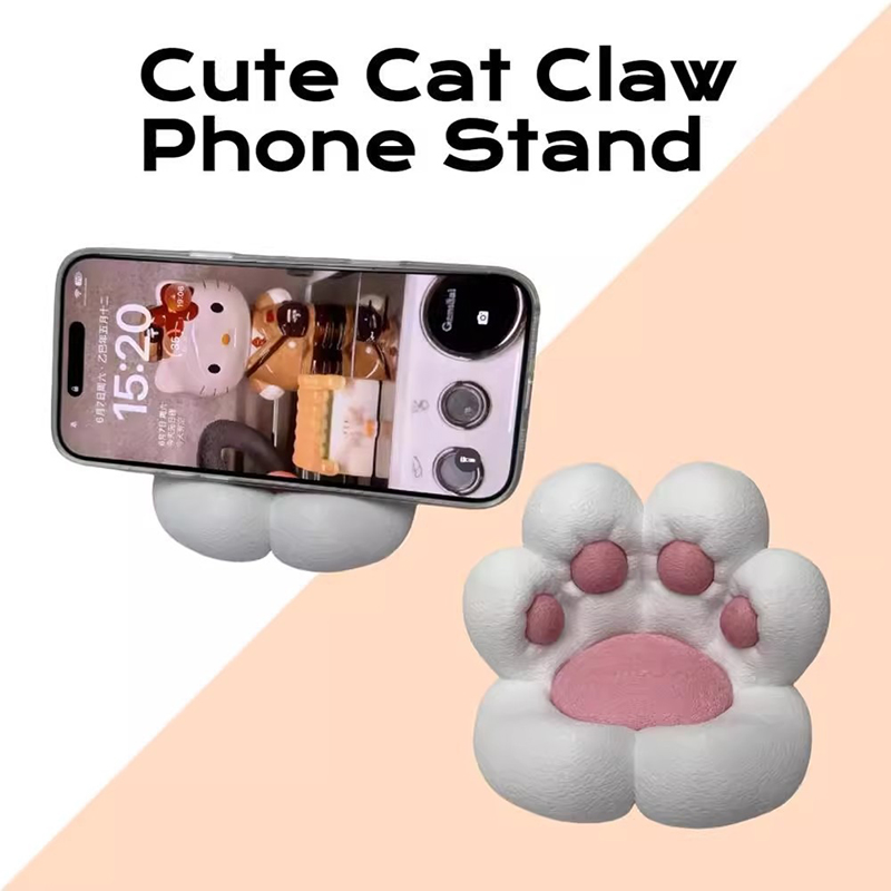 Cute Cat Paw Phone Stand, 3D P - 3D Printing Watch review and price