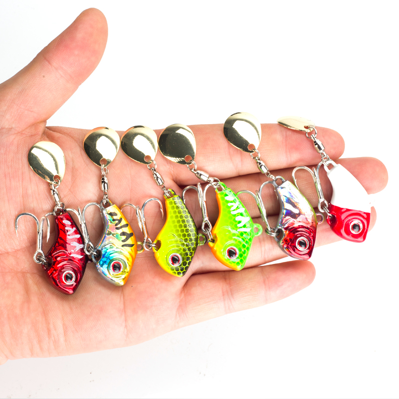 6PC 5g/7g/10g/14g/20g Rotating - 3D Printing Lure review and price